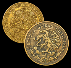 1120 - Duas moedas do México - comprar online