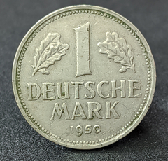 1160 - Alemanha 1 marco, 1950 G - Karlsruhe