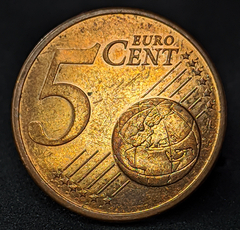 1251 - França 5 cêntimos de euro, 2002 - comprar online