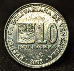 706 - Venezuela 10 bolívares, 2002