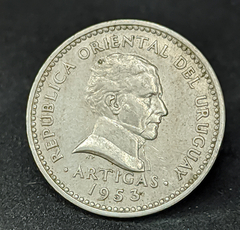 860 - Uruguai 10 centésimos, 1953 - comprar online