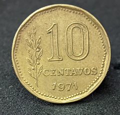 839 - Argentina 10 centavos, 1971