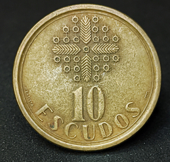853 - Portugal 10 escudos, 1986