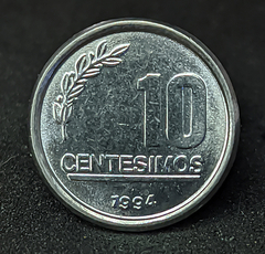 867 - Uruguai 10 centésimos, 1994