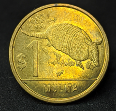 869 - Uruguai 1 peso, 2012