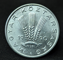1181 - Hungria 20 filler, 1990 - Com brilho de cunho - comprar online