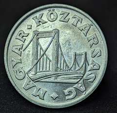 1180 - Hungria 50 filler, 1991 - Com brilho de cunho - comprar online