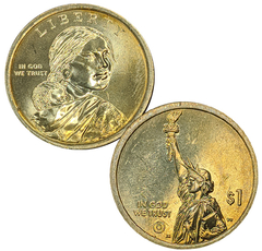 1433 - Duas moedas dos Estados Unidos - comprar online