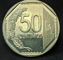 1458 - Peru 50 cêntimos, 2018