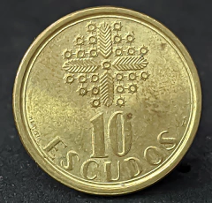 1581 - Portugal 10 escudos, 1989
