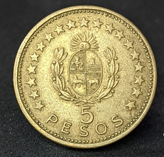 1591 - Uruguai 5 pesos, 1965