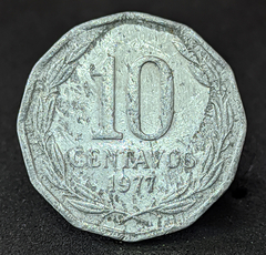 1616 - Chile 10 centavos, 1977