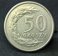 1731 - Polônia 50 groszy, 1995