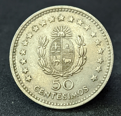 1743 - Uruguai 50 centésimos, 1960