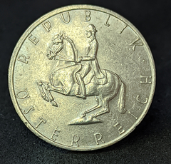 1770 - Áustria 5 schilling, 1987