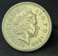 1785 - Reino Unido 5 pence, 1999 - comprar online