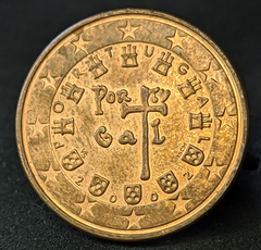 1790 - Portugal 5 cêntimos de euro, 2002