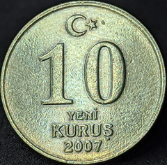 1842 - Turquia 10 novo kurus, 2007