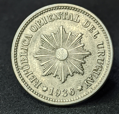 1848 - Uruguai 2 centésimos, 1936 - comprar online