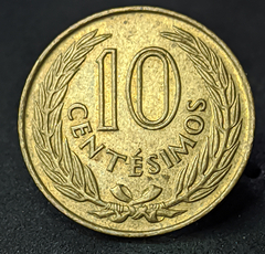 1856 - Uruguai 10 centésimos, 1960