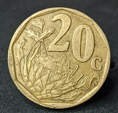 1866 - África do Sul 20 cêntimos, 1997