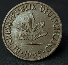 1883 - Alemanha 2 pfennig, 1965 J Hamburgo - comprar online