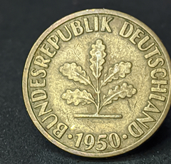 1894 - Alemanha 10 pfennig, 1950 J Hamburgo - comprar online