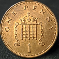 1901 - Reino Unido 1 penny, 2003