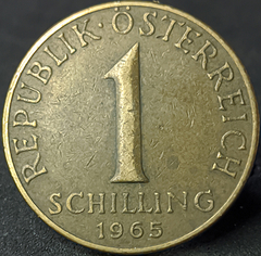 1907 - Áustria 1 schilling, 1965