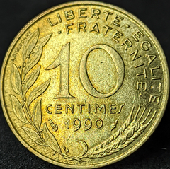 1914 - França 10 cêntimos, 1990