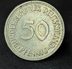 012 - Alemanha 50 pfennig, 1950 J Hamburgo - comprar online