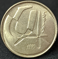 049 - Espanha 5 pesetas, 1990