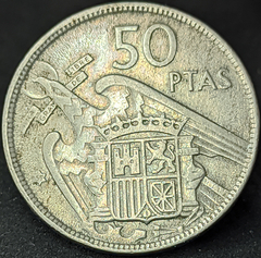 90 - Espanha 50 pesetas, 1957