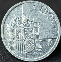 108 - Espanha 1 peseta, 1992
