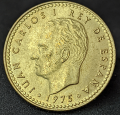 160 - Espanha 1 peseta, 1975 - 78 dentro da estrela - comprar online