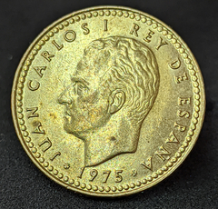 169 - Espanha 1 peseta, 1975 - 79 dentro da estrela - comprar online