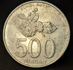 308 - Indonésia 500 rúpias, 2003