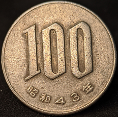 367 - Japão 100 ienes, 1968