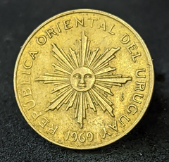 435 - Uruguai 1 peso, 1969 - comprar online