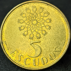 462 - Portugal 5 escudos, 1987