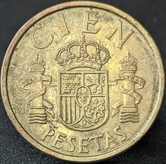 596 - Espanha 100 pesetas, 1986