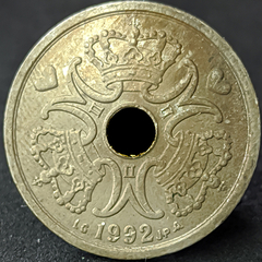 784 - Dinamarca 2 coroas, 1992