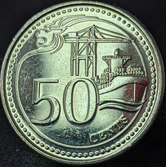 800 - Singapura 50 cêntimos, 2013