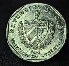 812 - Cuba 25 centavos, 2002 - comprar online