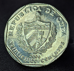 819 - Cuba 25 centavos, 2006 - Com brilho de cunho - comprar online