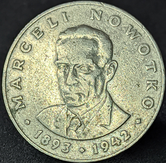 917 - Polônia 20 zlotych, 1976 - Marceli Nowotko - Político