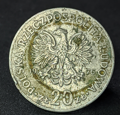 917 - Polônia 20 zlotych, 1976 - Marceli Nowotko - Político - comprar online