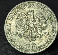 922 - Polônia 20 zlotych, 1975 - Marceli Nowotko - Político - comprar online