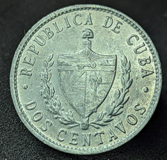 956 - Cuba 2 centavos, 1985 - Com brilho de cunho - comprar online