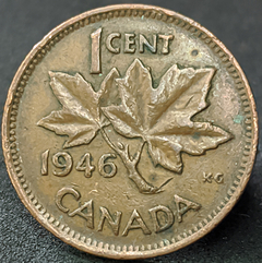 990 - Canadá 1 cêntimo, 1946